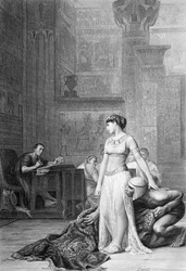 Cleopatra and Caesar from 