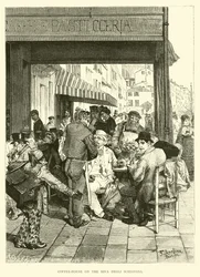 Coffee-house on the Riva Degli Schiavoni
