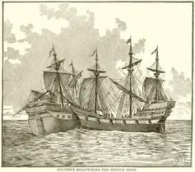 Columbus Recapturing the French Prize