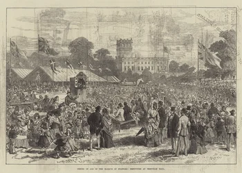 Coming of Age of the Marquis of Stafford, Festivities at Trentham Hall