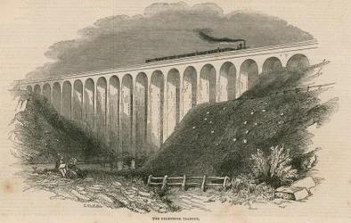 Completion of the South-Eastern Railway: The Folkstone Viaduct