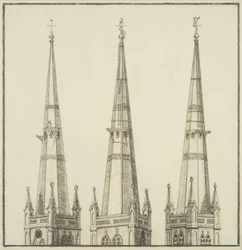Copy of drawing of St Nicholas