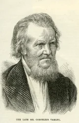 Cornelius Varley from The Illustrated London News 25th October, 1873