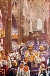 Coronation Ceremony at Westminster Abbey