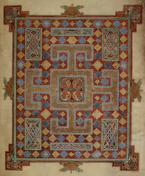 Carpet Page Introducing St Luke