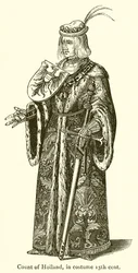 Count of Holland, in Costume 15th Century