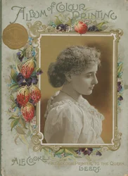 Cover of Album of Colour Printing by Alf Cooke, Art Colour Printer to the Queen