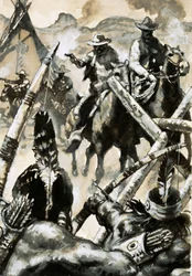 Cowboys and Indians at war