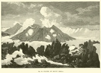 Crater of Mount Hekla