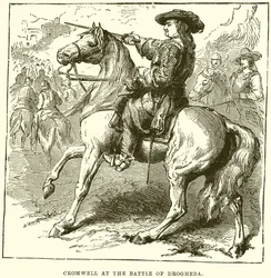 Cromwell at the Battle of Drogheda