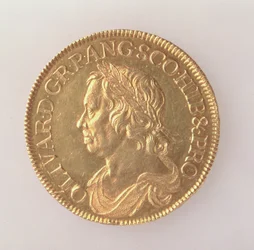 Crown of Oliver Cromwell (1599-1658), London Mint, 1658 (obverse)