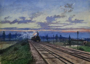 Dawn Near Reading, 1870