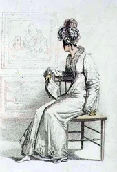 Day Dress, Fashion Plate from Ackermann