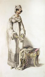 Day Dress, Fashion Plate from Ackermann