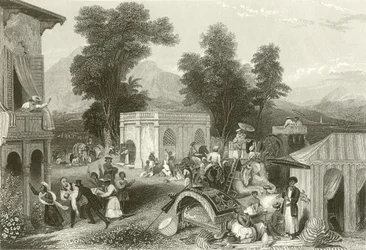 Death of Bishop Heber