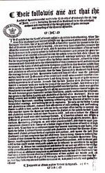 Declaration by Lords indicating the Earl of Bothwell as the murderer of Lord Darnley, 1567