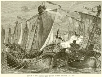 Defeat of the French Fleet in the English Channel