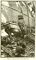 Defeat of the Genoese by the Venetians