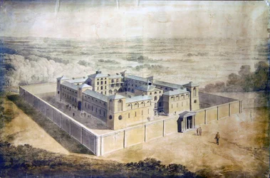 Design for a Neo-Classical Prison, c.1790