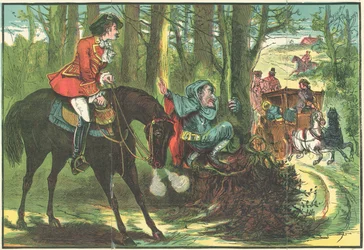 Dick Turpin and the Blue Dwarf Prevent a Cruel Crime