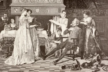Don Quixote in the House of the Duke and Duchess