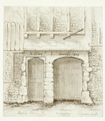 Doorway, Byker Chase, Quayside, Newcastle