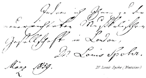 Dr Louis Spohr (Musician)