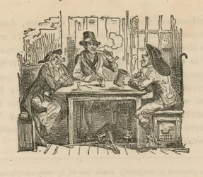 Drinking in a London Tavern