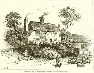Dunford, near Midhurst, where Cobden was born