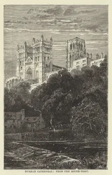 Durham Cathedral, from the southwest