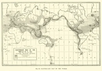 Earthquake Map of the World