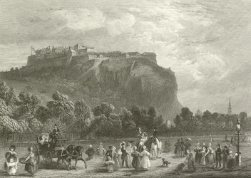 Edinburgh Castle from Princes Street