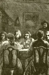 Edmund Burke at the Literary Club