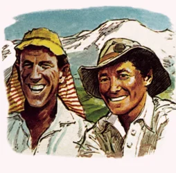 Edmund Hilary and Sherpa Tenzing