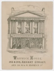 Edwardes Brothers & Burke, Trade Card