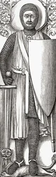 Effigy of William Marshall from His Tomb in Temple Church, London