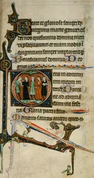 Inhabited initial 