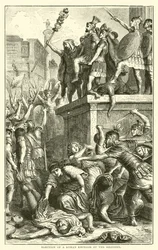 Election of a Roman Emperor by the soldiery