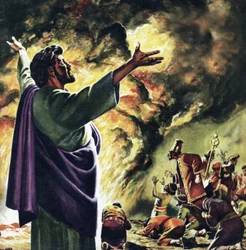 Elijah Calling Fire Down from Heaven