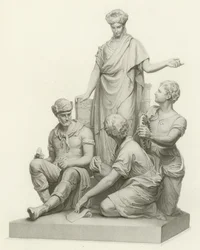 Engineering, Albert Memorial, Hyde Park, London
