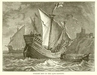 English Ship of the 15th Century