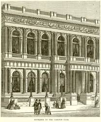 Entrance to the Carlton Club