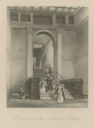 Entrance to the National Gallery