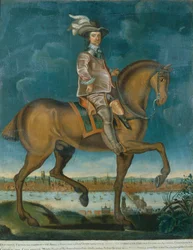 Equestrian Portrait of Oliver Cromwell
