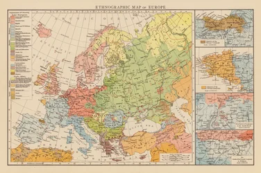 Ethnographic Map of Europe
