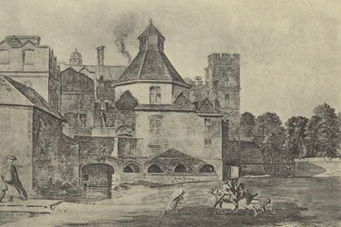 Eton College Kitchen, c 1780 (engraving)