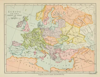 Europe at the Death of Charles the Great