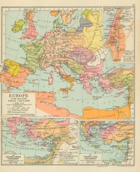 Europe at the Time of the First Crusade c 1100 AD