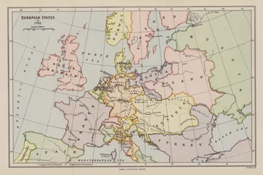 European States in 1792