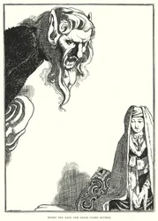 Every ten days the genie comes hither